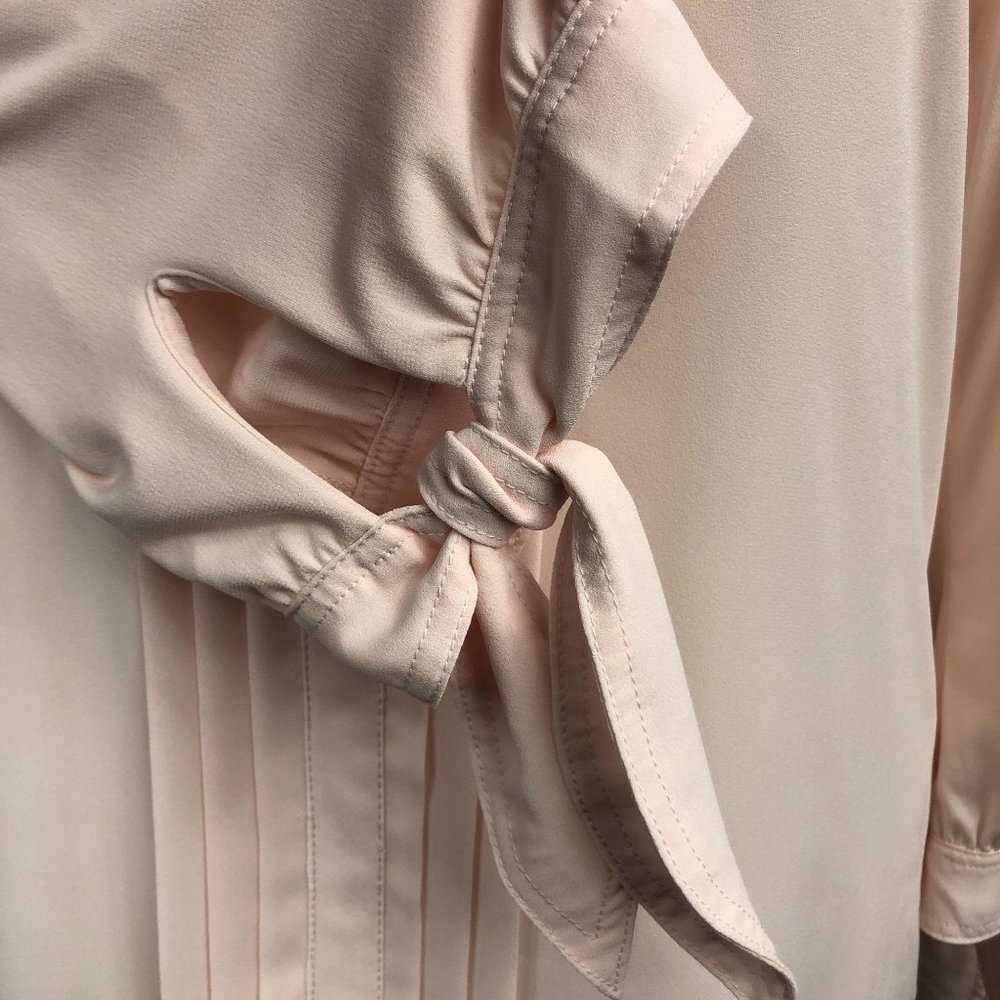 Karl Lagerfeld pink 3/4 sleeve blouse - Picture 6 of 13
